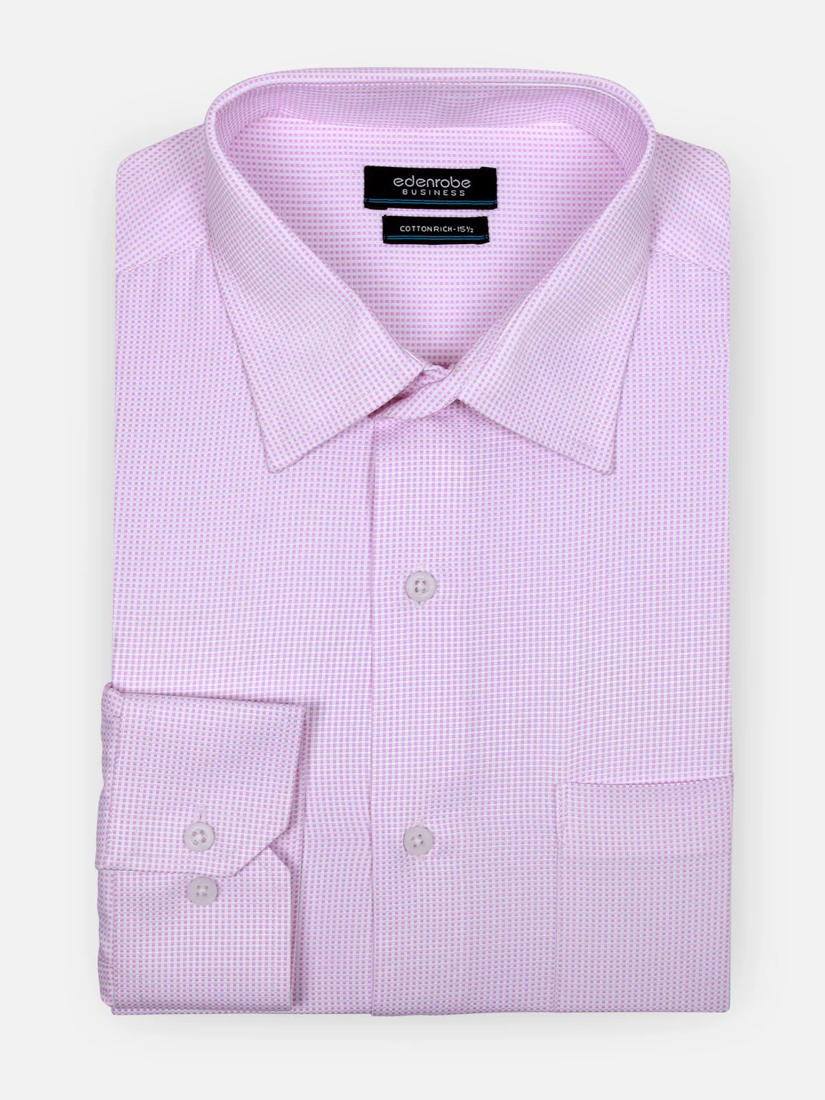 Business Textured Shirt - EMTSF17-10893