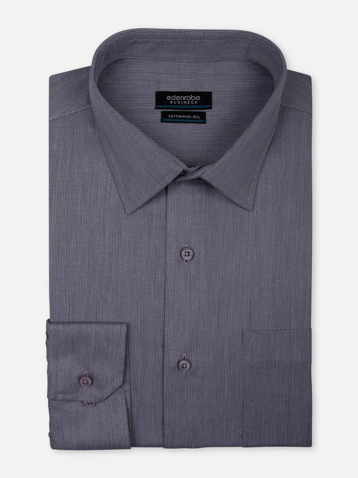 Business Textured Shirt - EMTSF17-10922 - Image 2
