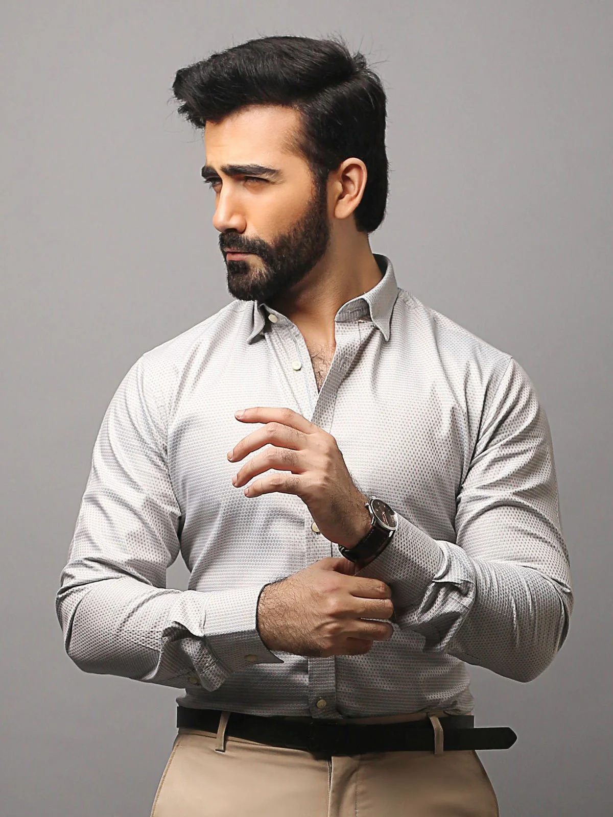 Icon Textured Shirt - EMTSI18-50125
