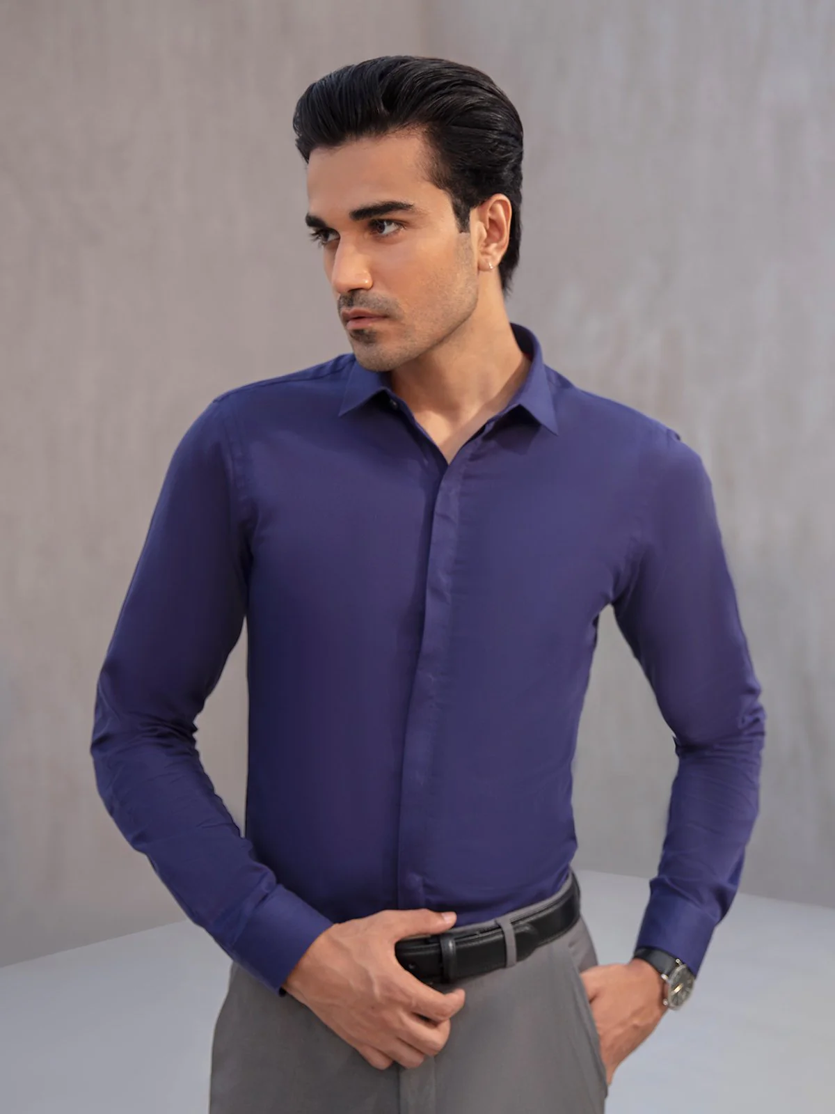 Icon Solid Shirt - EMTSI21-50211 - Image 2
