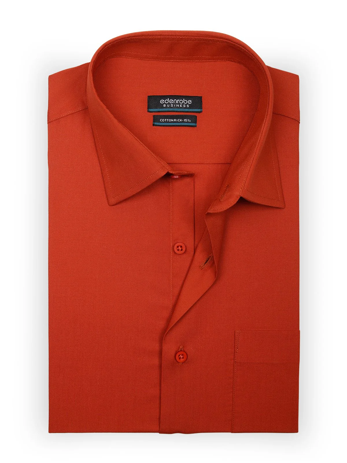 Business Solid Shirt - EMTSP17-10976