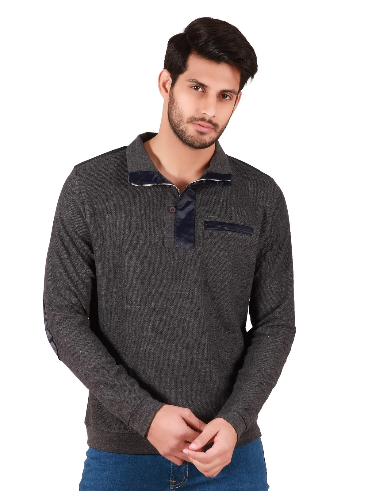 Polo Sweatshirt - EMTSS19-032