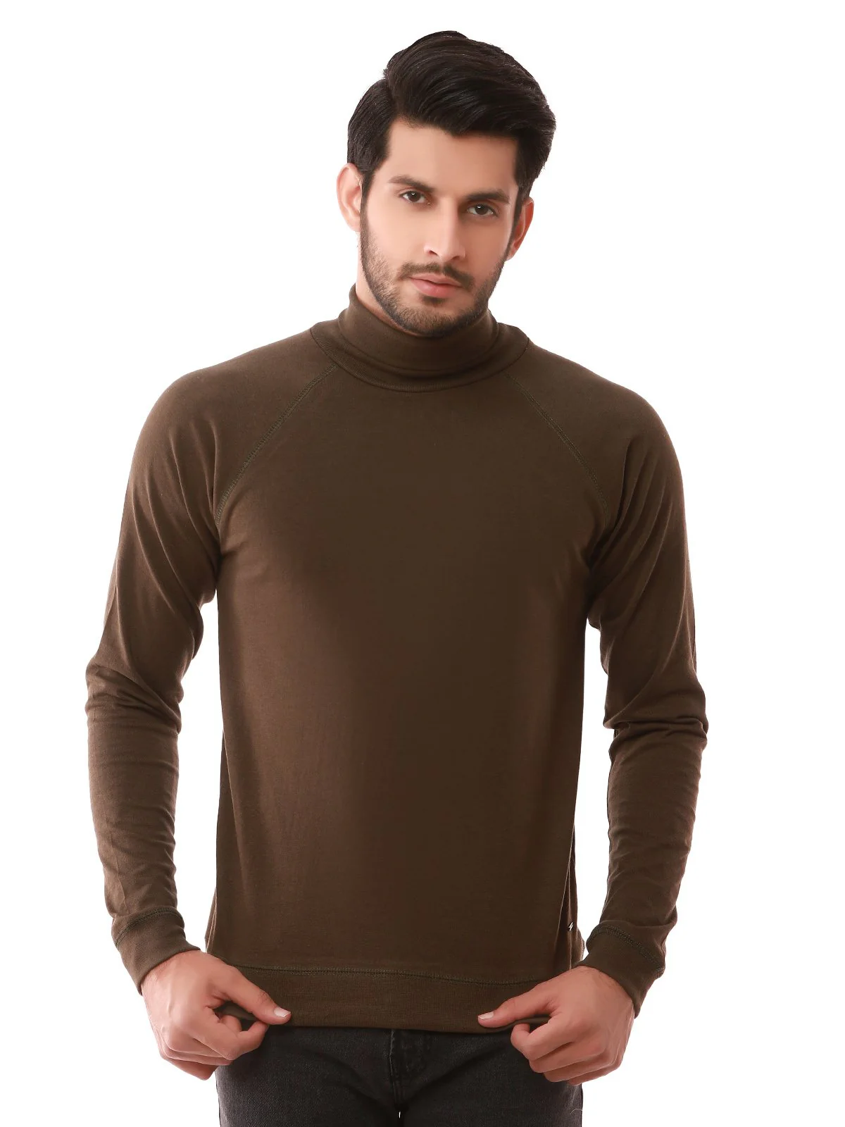 Mock Neck Sweatshirt - EMTSS19-047