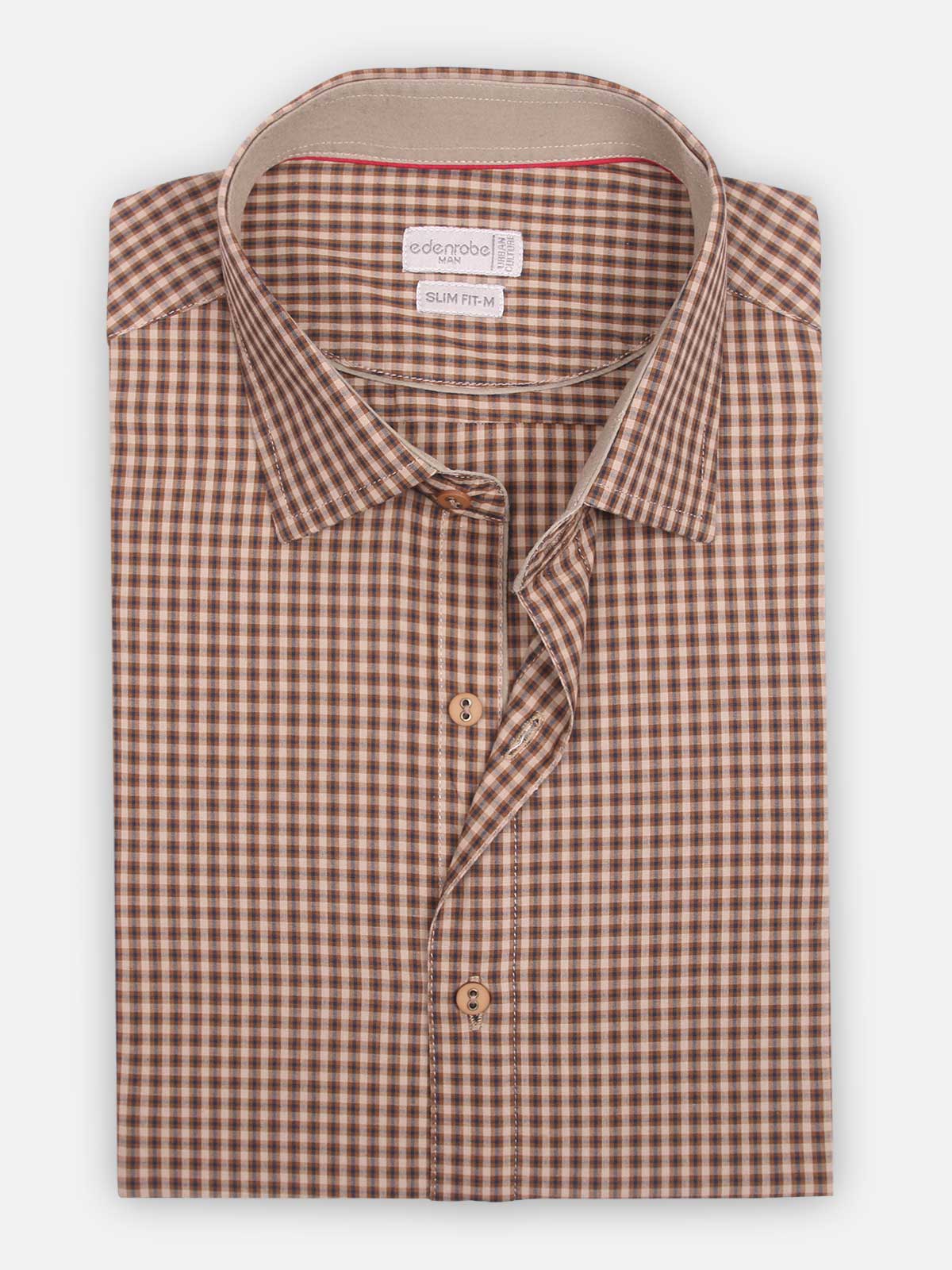 Urban Culture Check Shirt - EMTSUC18-001