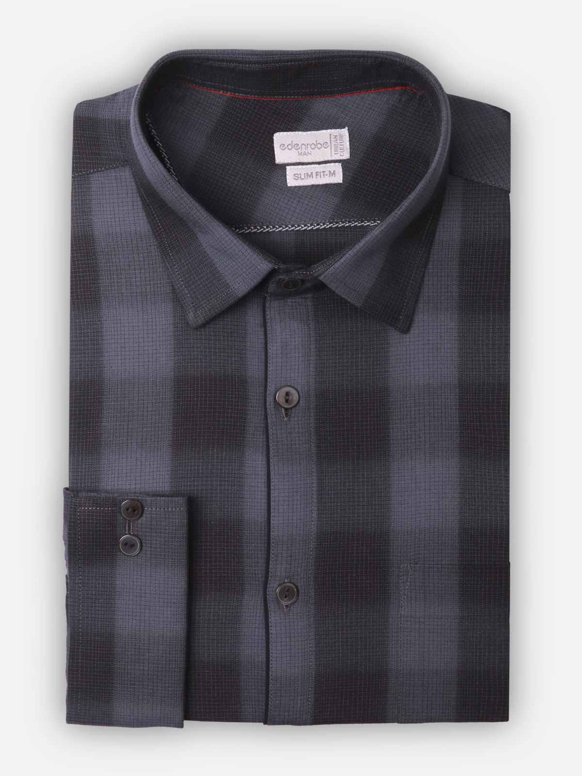Urban Culture Check Shirt - EMTSUC18-021 - Image 2
