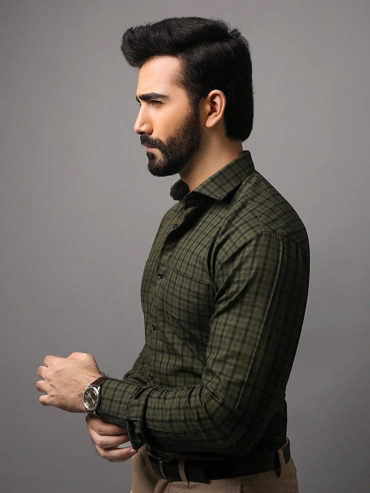 Urban Culture Check Shirt - EMTSUC18-022 - Image 4