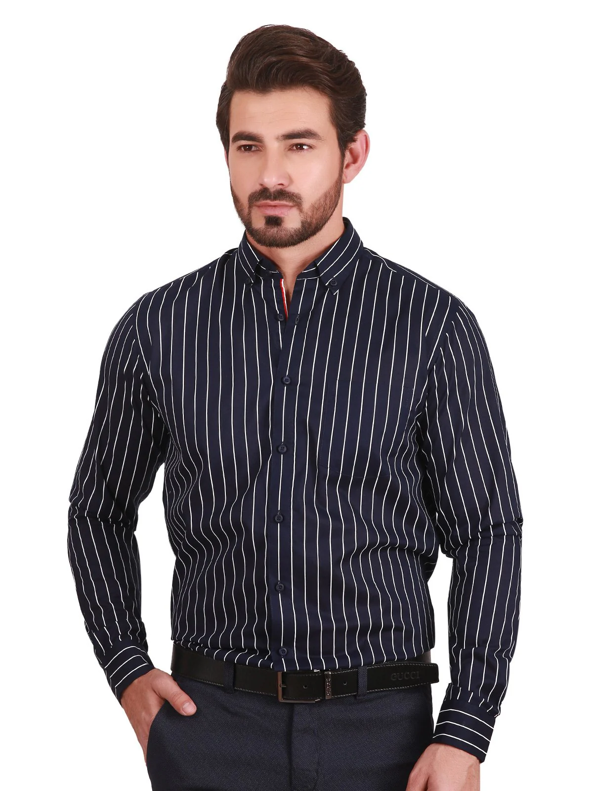 Urban Culture Striped Shirt - EMTSUC19-068