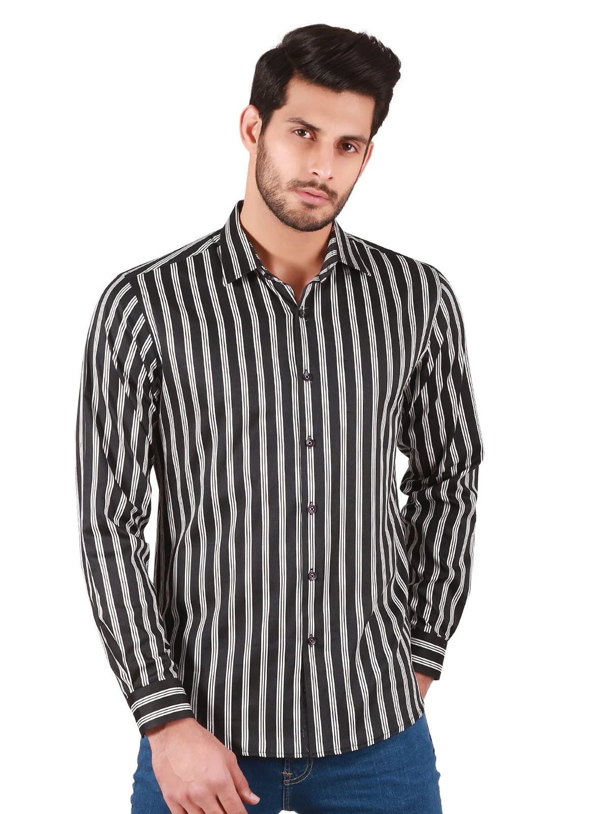 Urban Culture Striped Shirt - EMTSUC19-074