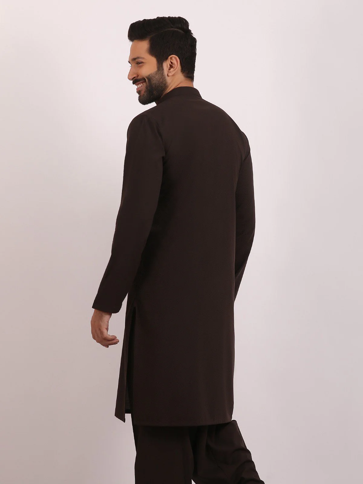 Embroidered Blended Shalwar Kameez - EMTSW20S-9856 - Image 4