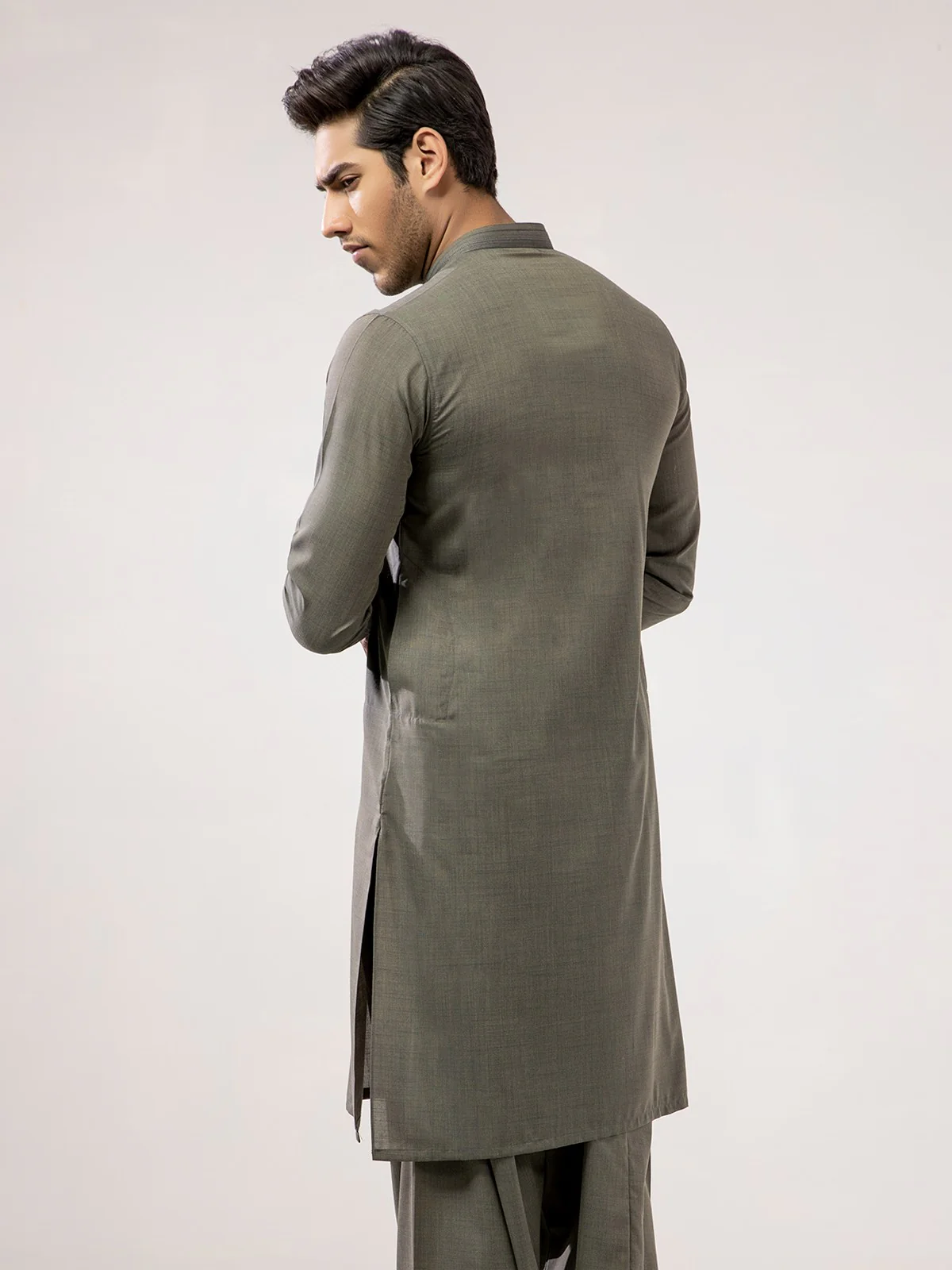 Embroidered Blended Shalwar Kameez - EMTSW21S-99022 - Image 4