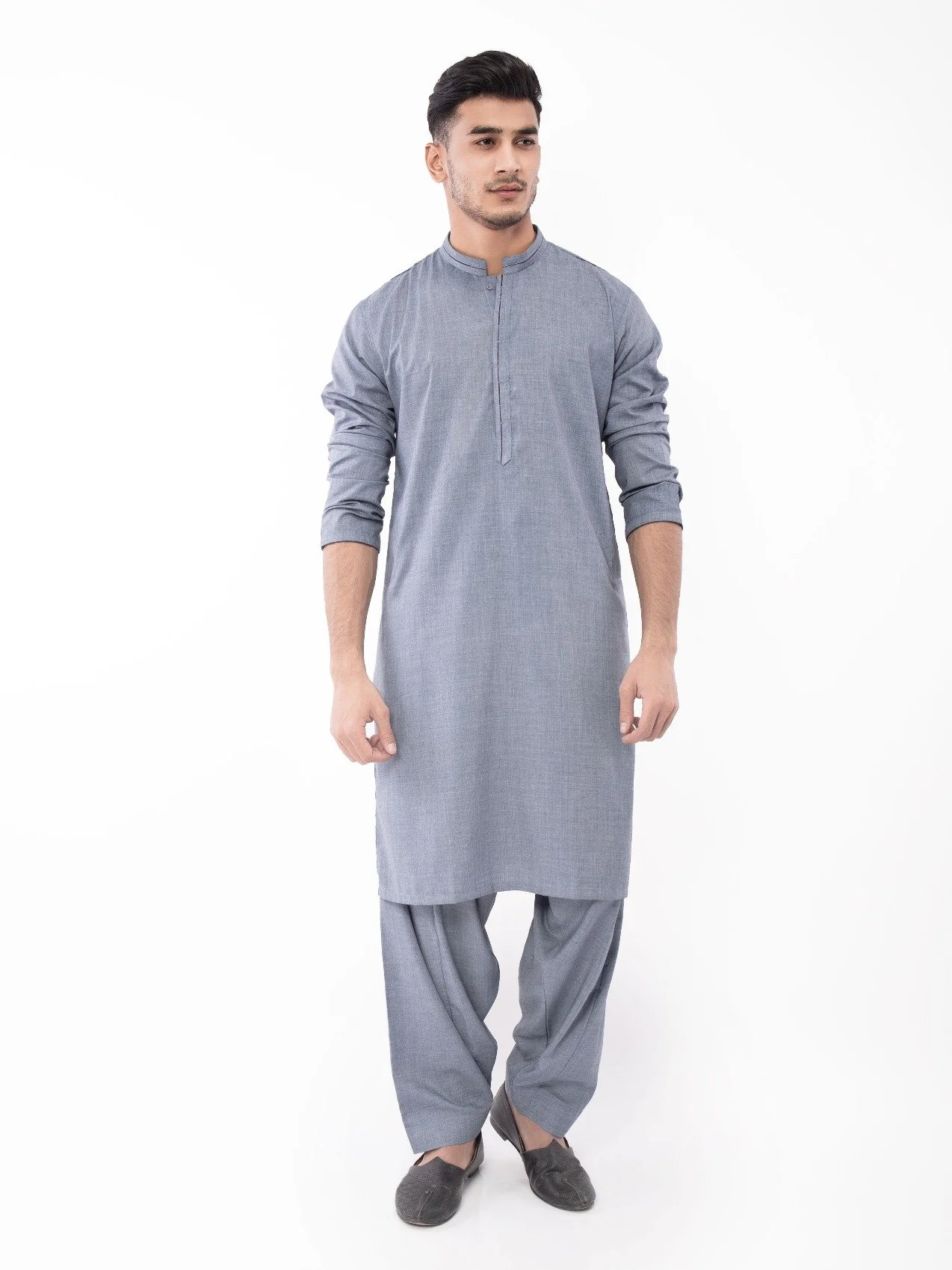 Embroidered Blended Shalwar Kameez - EMTSW21S-99086