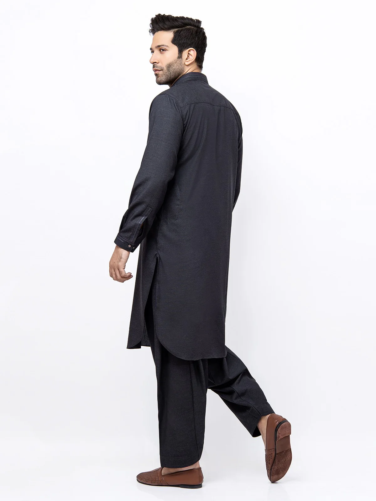 Embroidered Blended Shalwar Kameez - EMTSW21S-99154 - Image 5