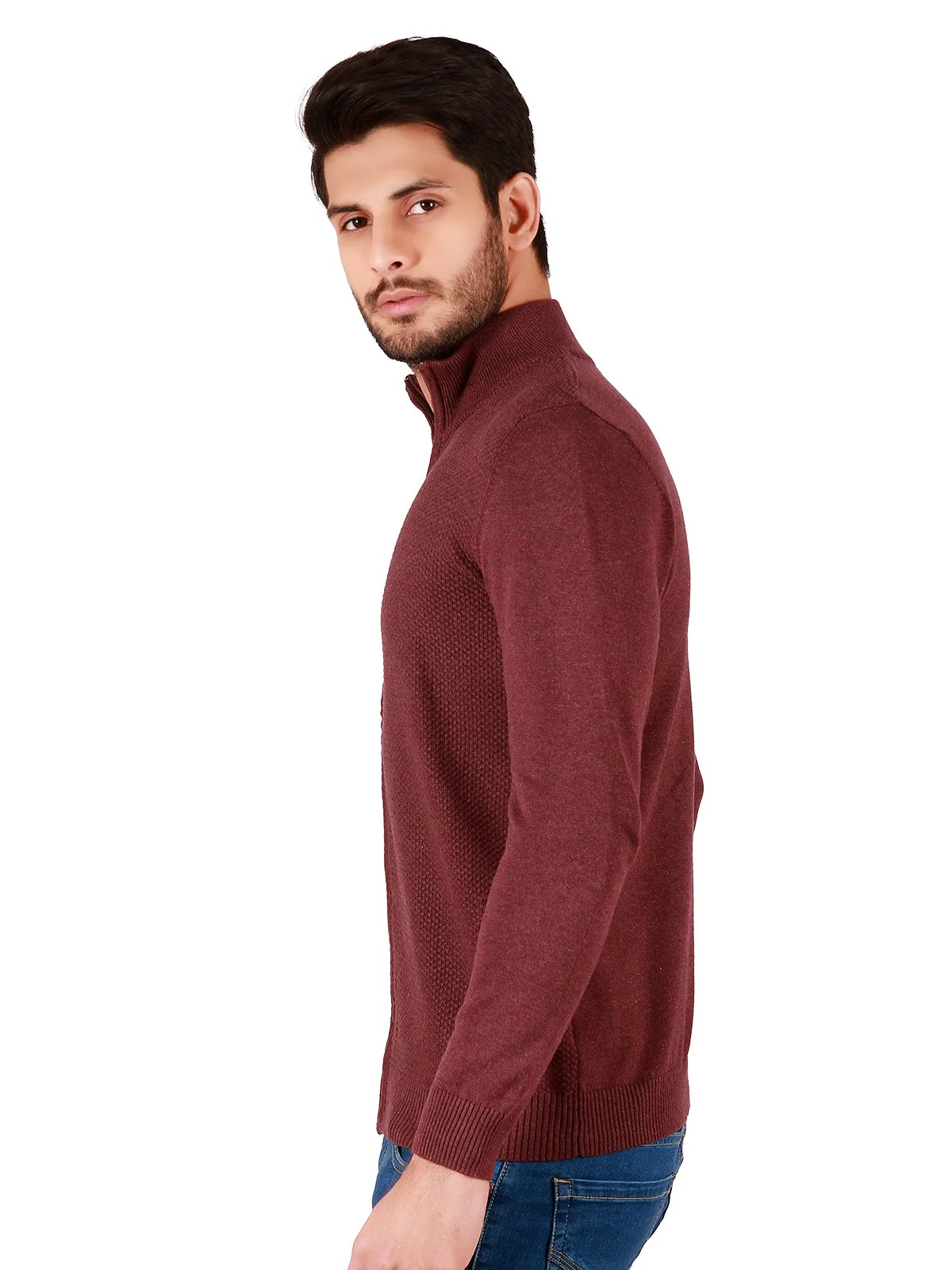Zipper Sweater - EMTSWT19-012 - Image 2