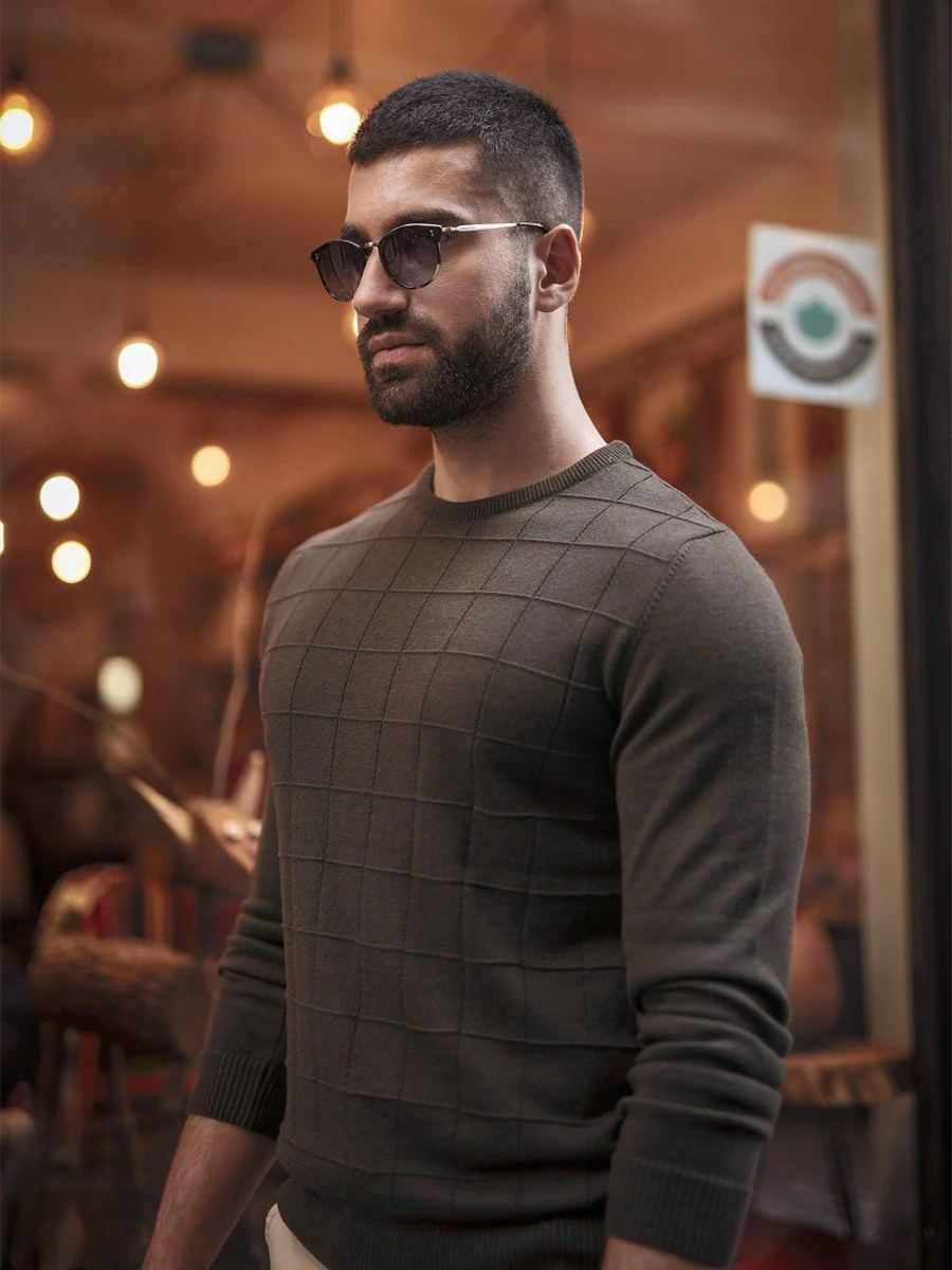 Crew Neck Sweater - EMTSWT20-013 - Image 2