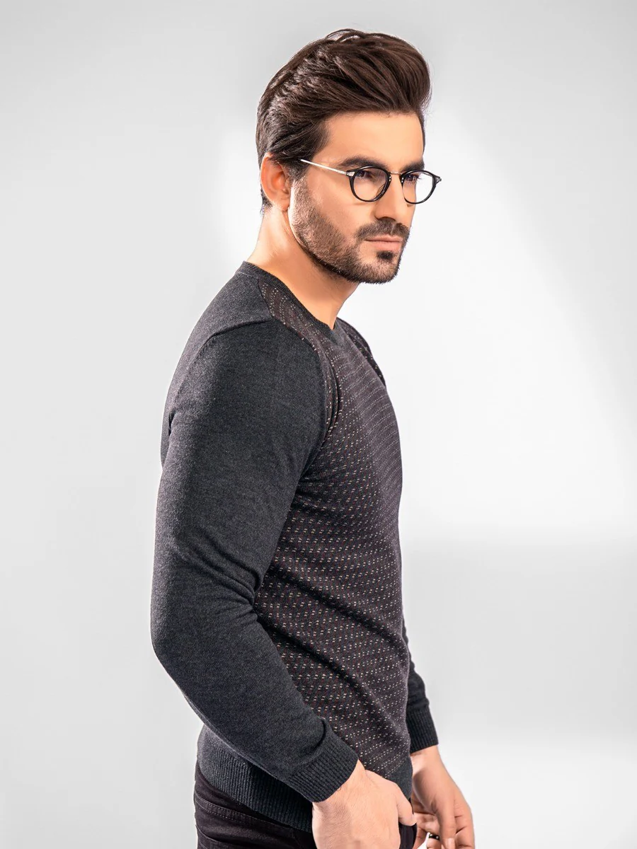 Crew Neck Sweater - EMTSWT20-016 - Image 2