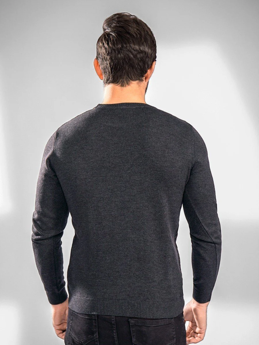 Crew Neck Sweater - EMTSWT20-016 - Image 5
