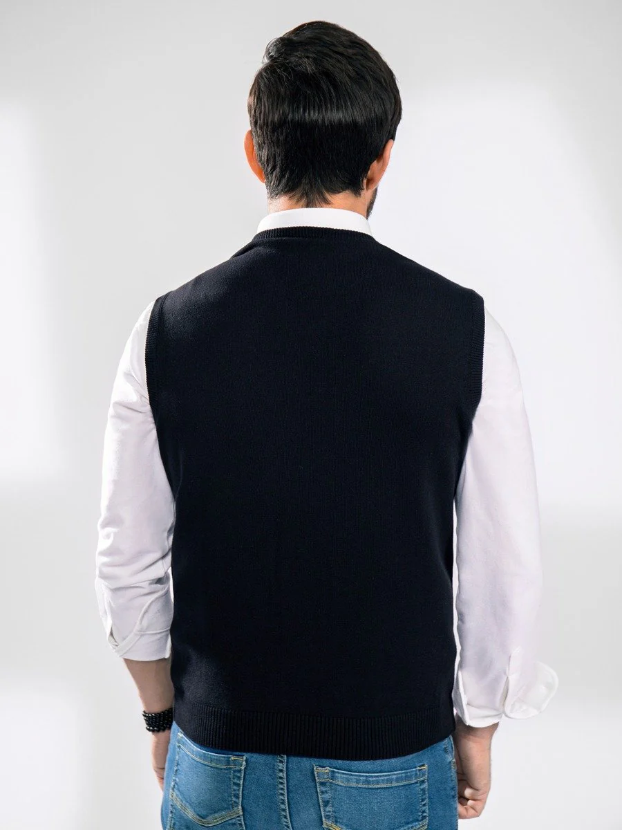 Sleeveless Sweater - EMTSWT20-025 - Image 3