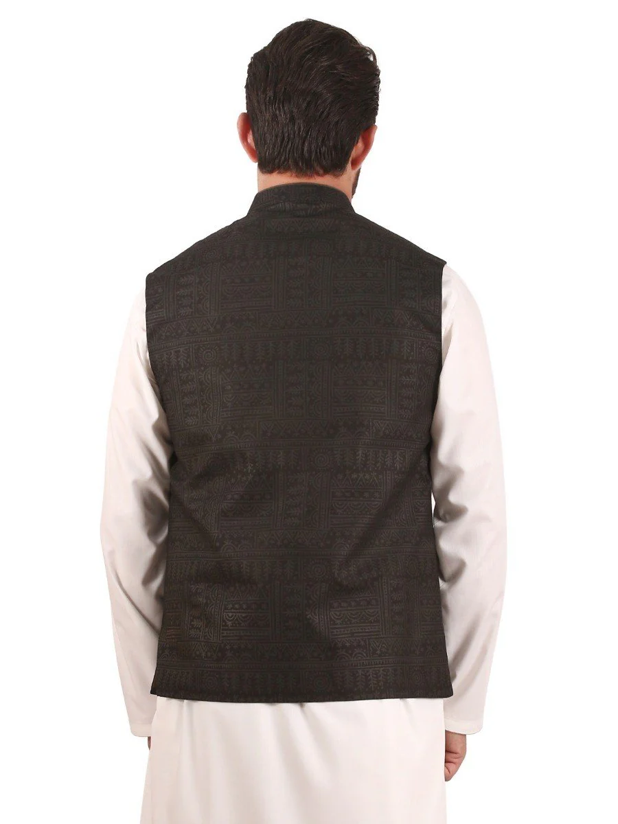 Cotton Waistcoat - EMTWC20-35712 - Image 3