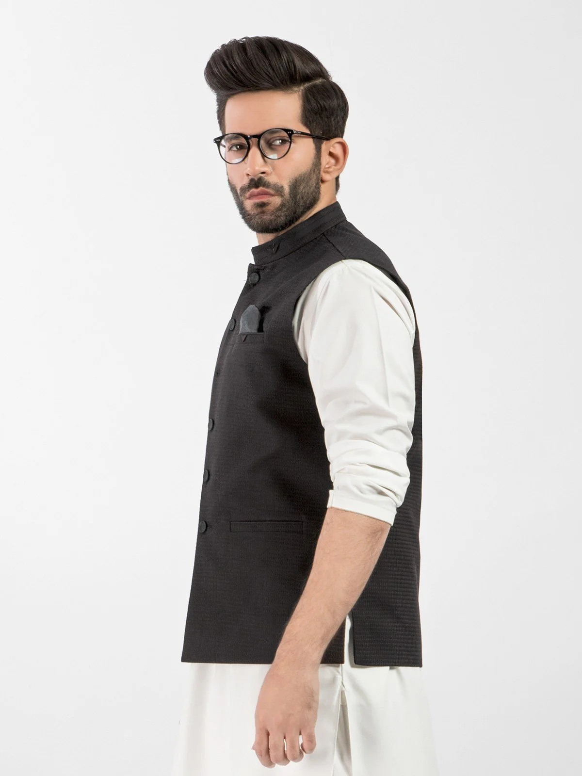 Cotton Waistcoat - EMTWC20-35725 - Image 3