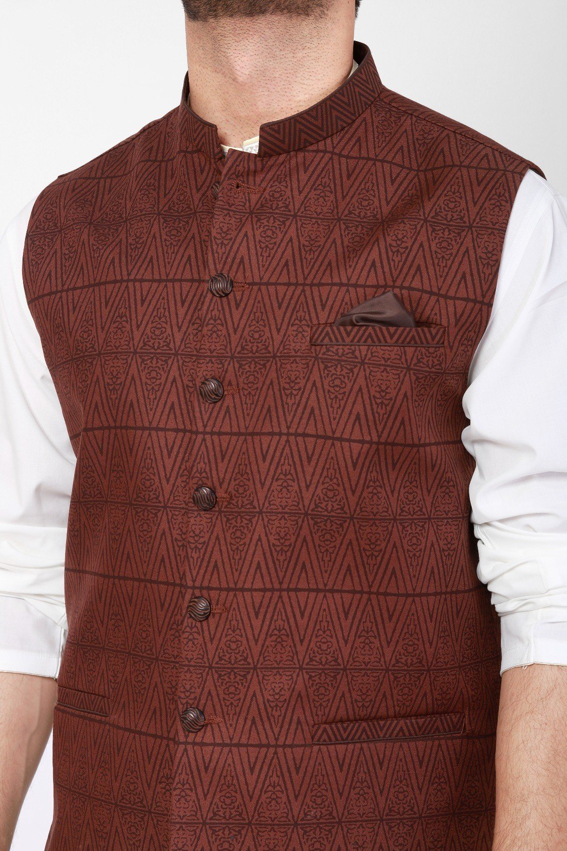 Cotton Waistcoat - EMTWC21-35758 - Image 3