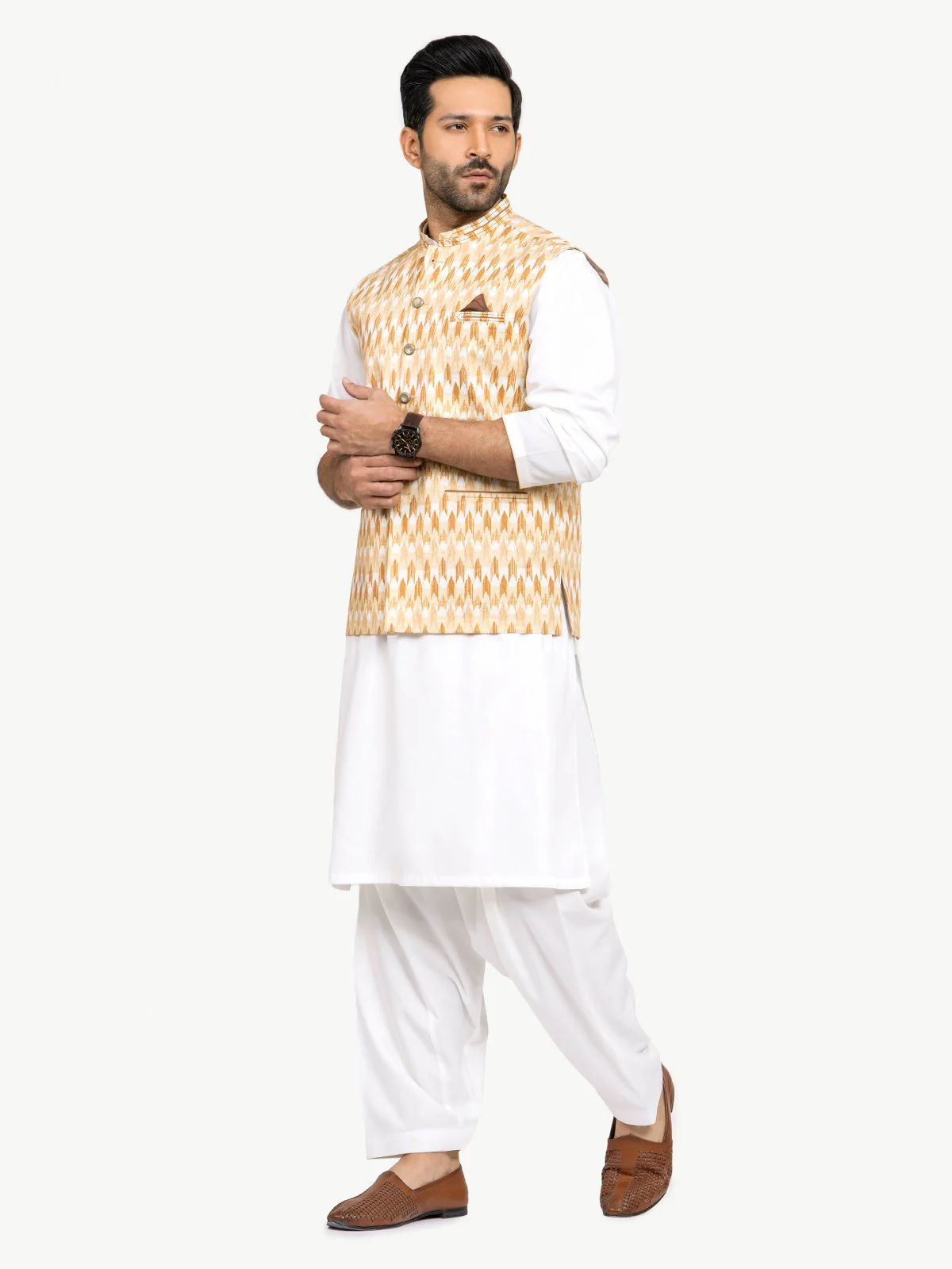 Cotton Waistcoat - EMTWC22-35782 - Image 3