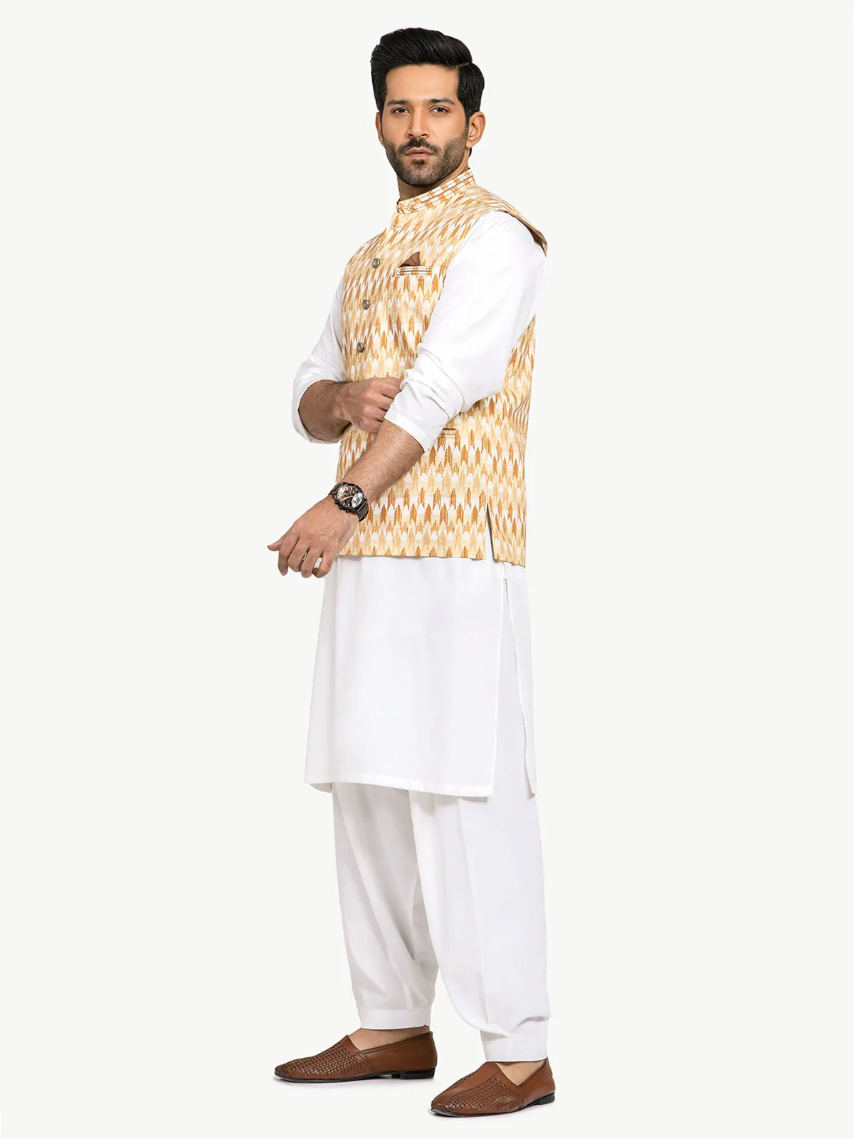 Cotton Waistcoat - EMTWC22-35782 - Image 4