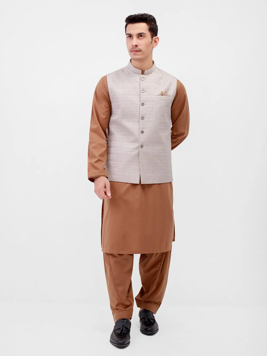 Embroidered Waistcoat - EMTWCC21-096