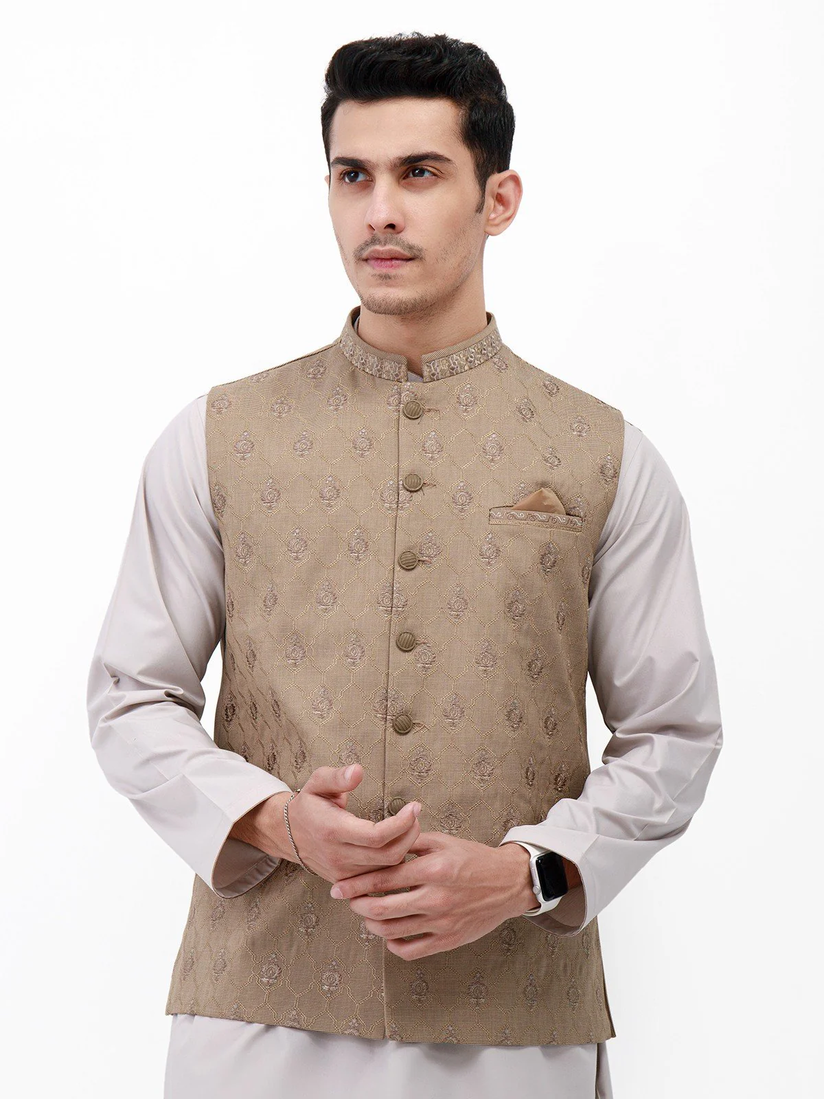 Embroidered Waistcoat - EMTWCC21-101 - Image 2