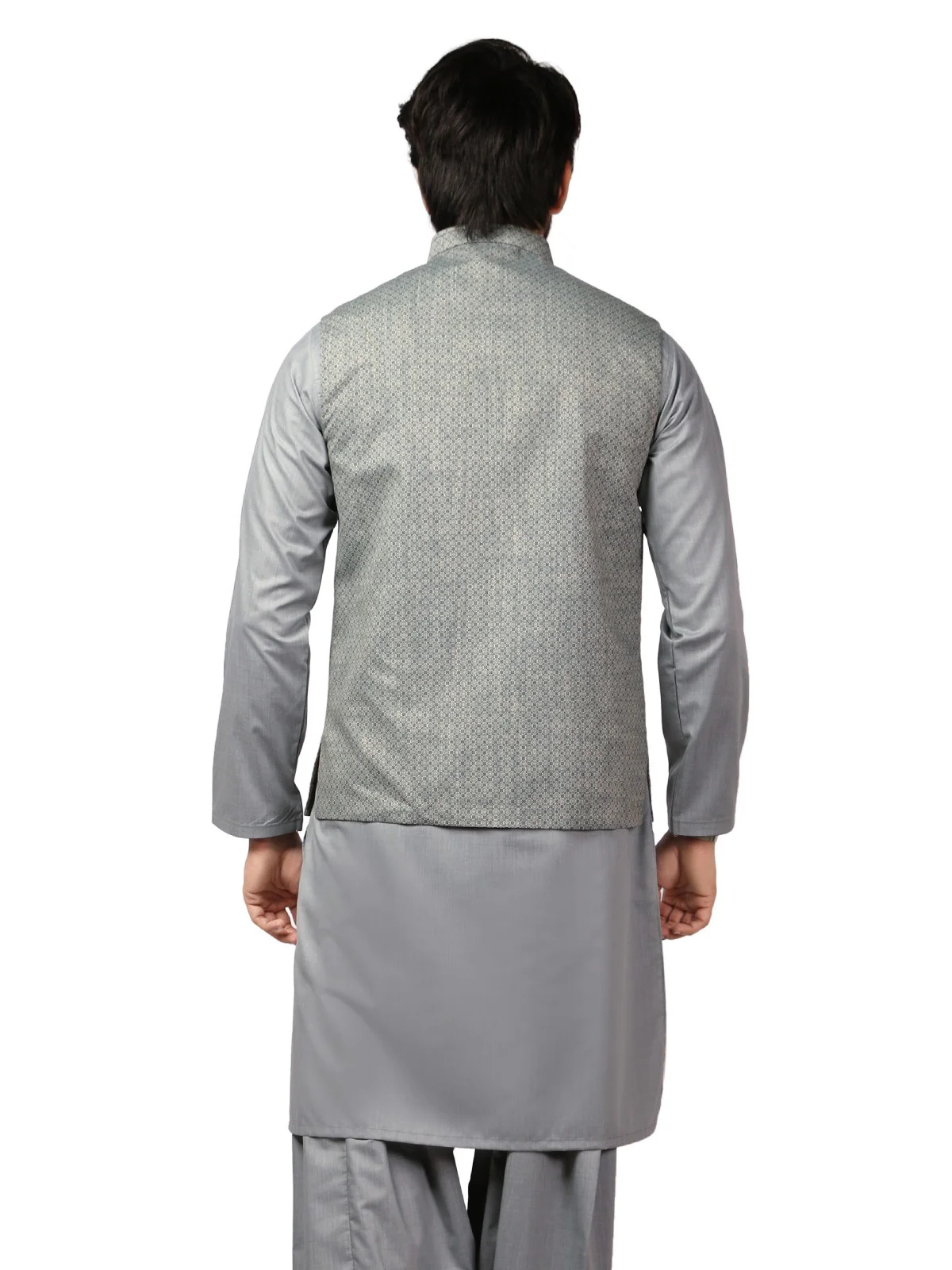 Cotton Waistcoat Suit - EMTWCS19-9823 - Image 3