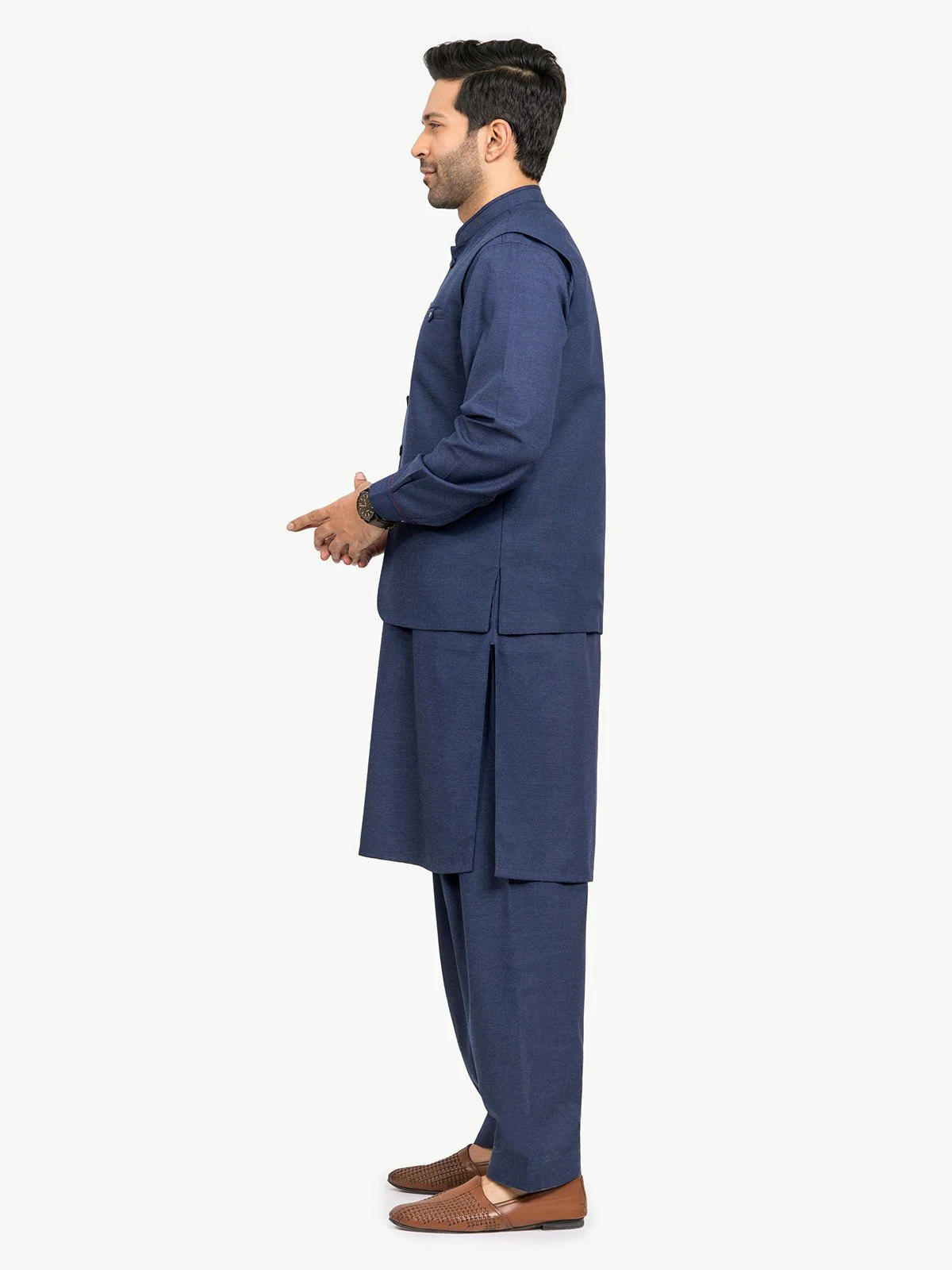 Blended Waistcoat Suit - EMTWCS21-017 - Image 4
