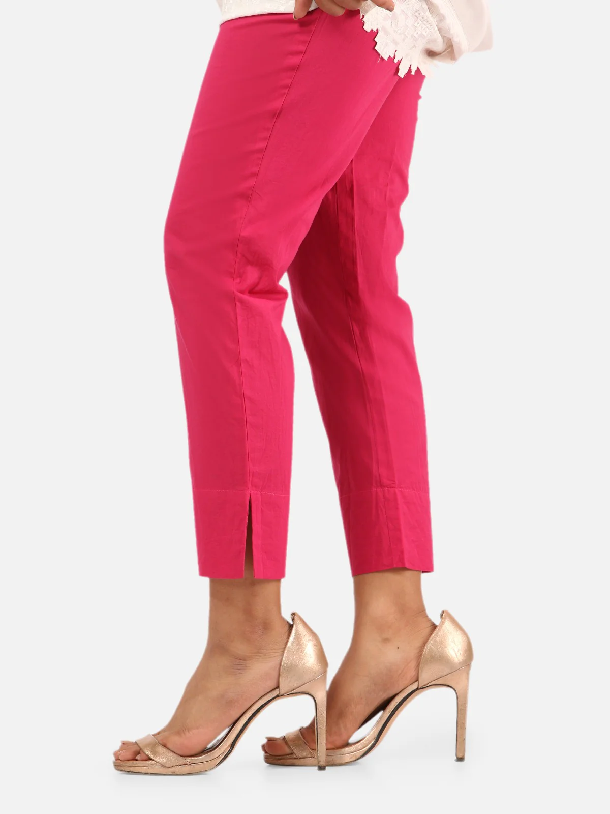 Printed Cotton Trouser - EWBP20-76202 - Image 4