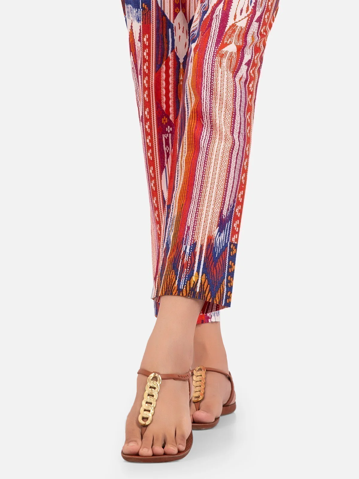 Printed Cotton Trouser - EWBP20-76266