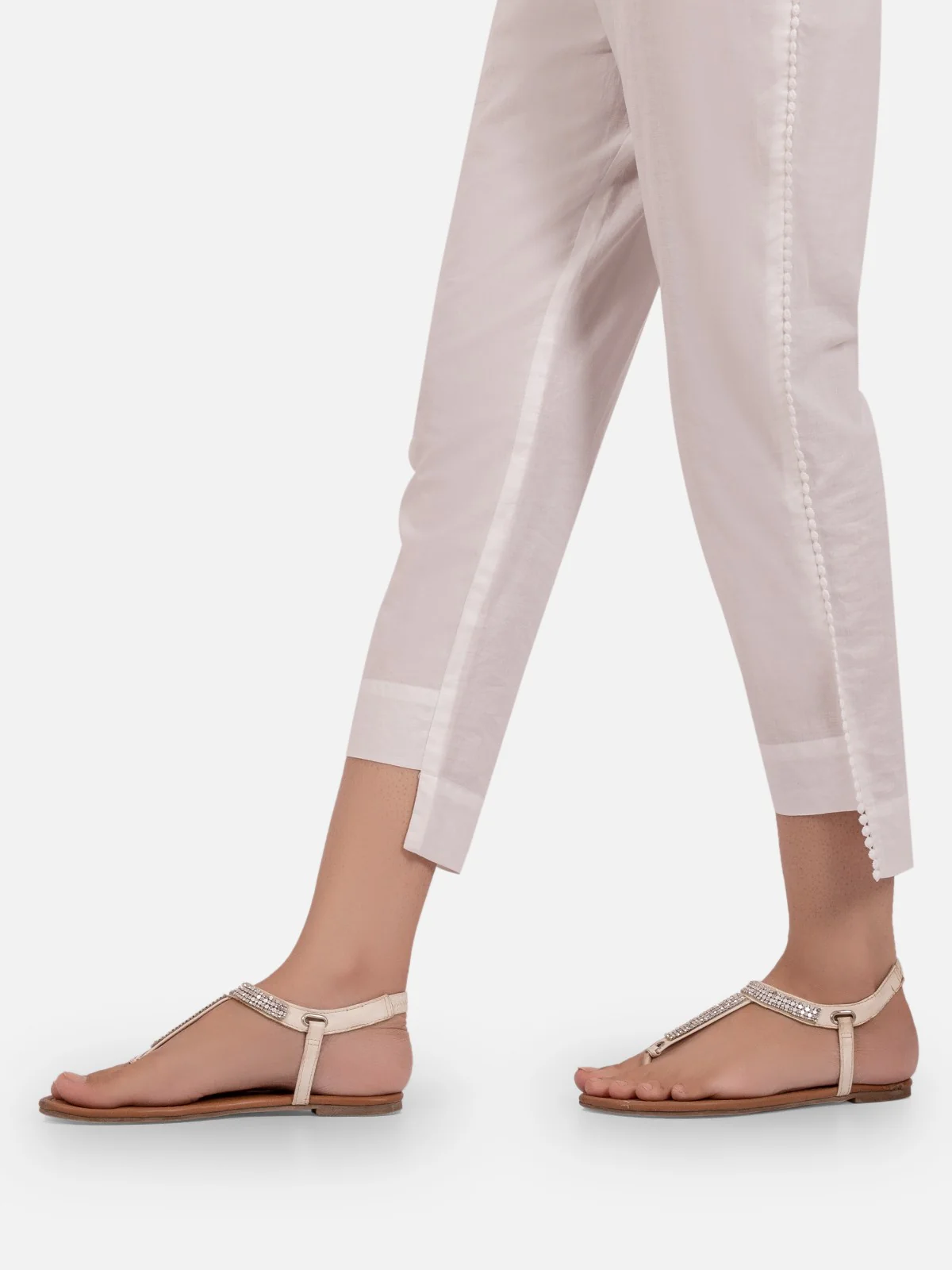 Printed Cotton Trouser - EWBP20-76272 - Image 2