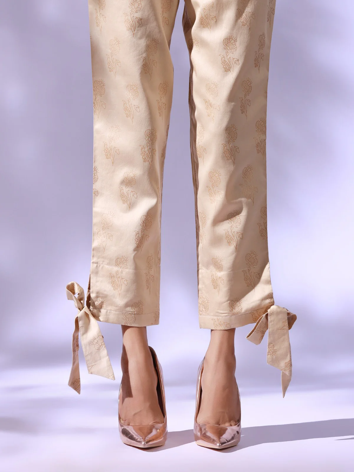 Printed Cotton Trouser - EWBP20-76278