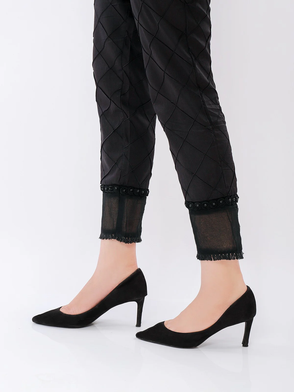 Printed Cotton Trouser - EWBP21-76306 - Image 2