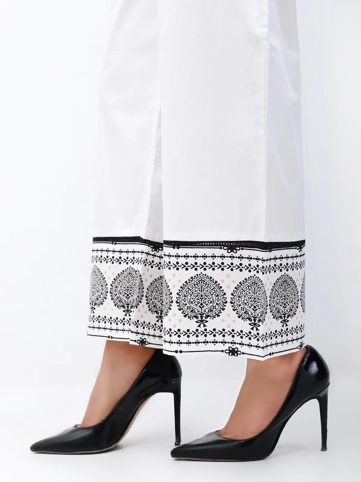 Block Print Cambric Trouser - EWBP21-76336 - Image 2
