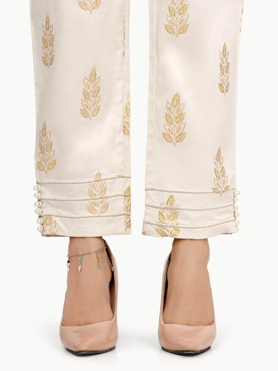 Printed Cotton Trouser - EWBP22-76359