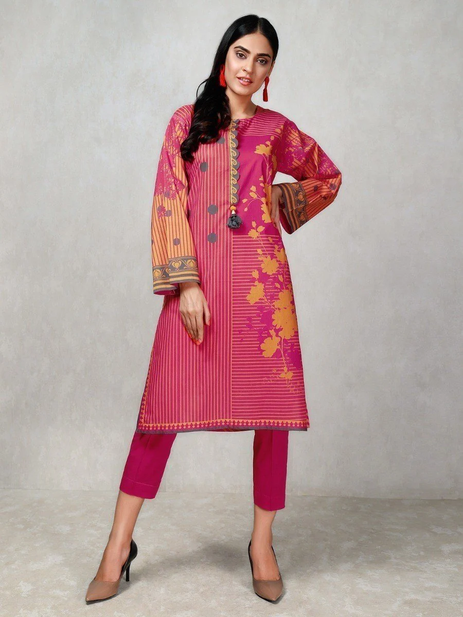 Printed Cambric Shirt - EWU20A9-20350