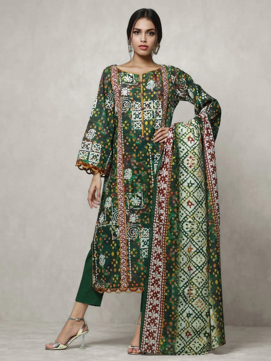 Embroidered Ayudia Suit - EWU20W12-20162