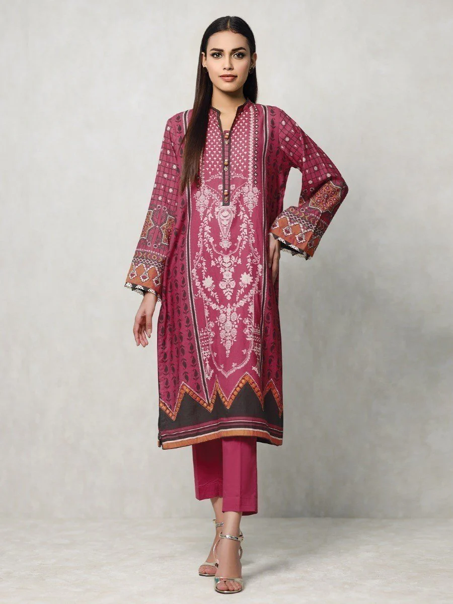 Embroidered Cotton Shirt - EWU20W12-20208