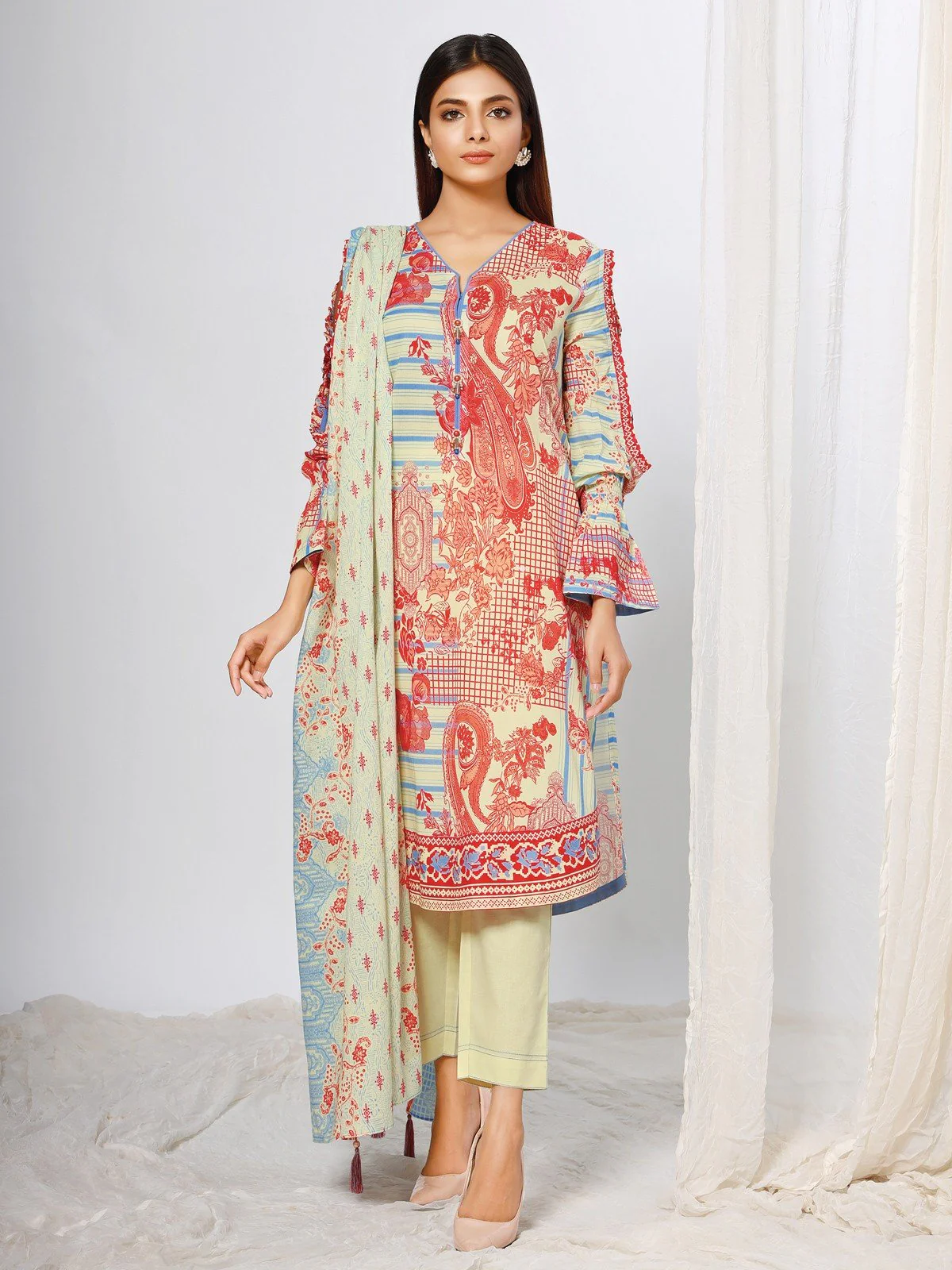 Printed Lawn Shirt Trouser - EWU21A1-20719A