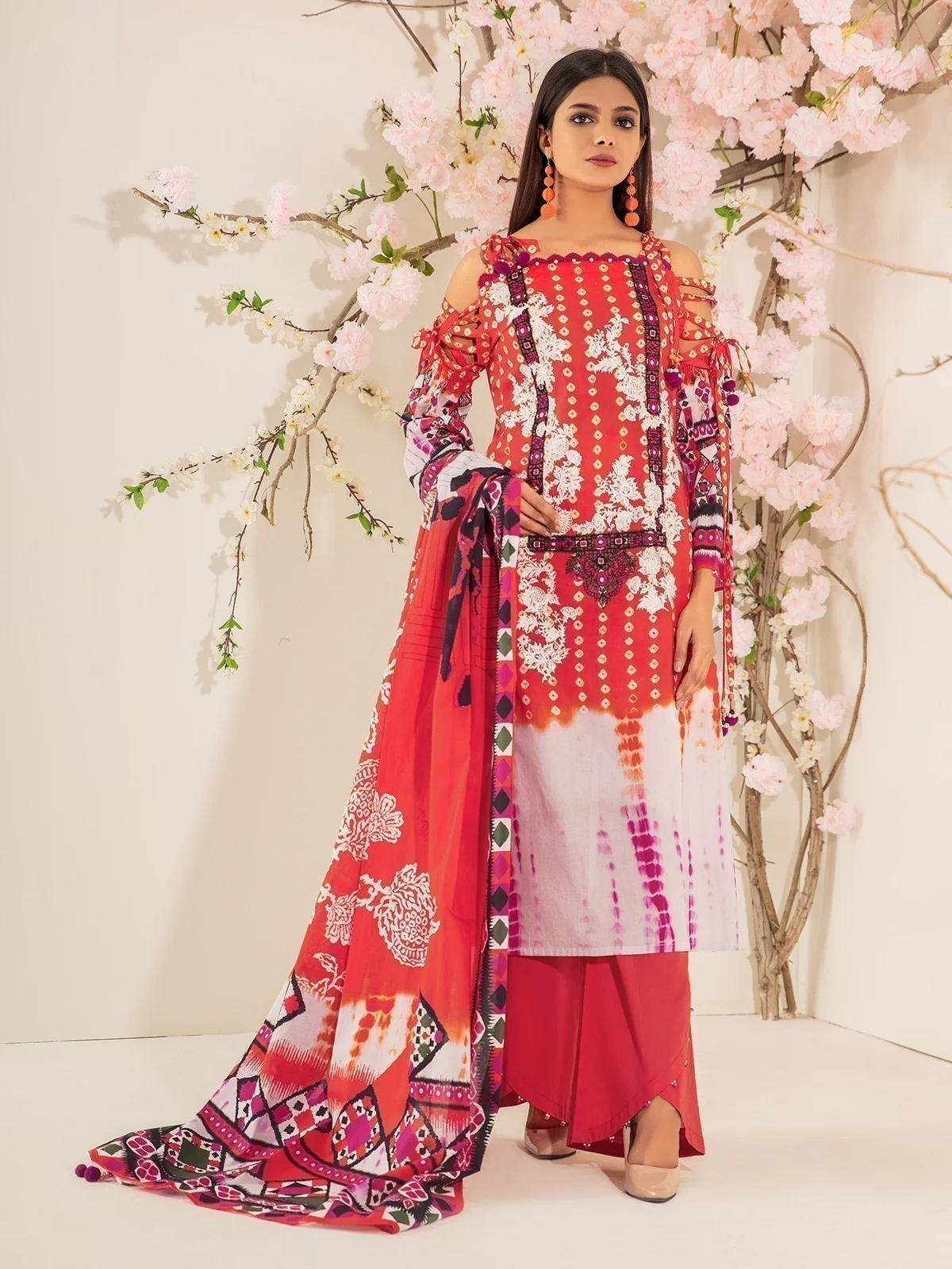 Embroidered Lawn Suit - EWU21V2-20435
