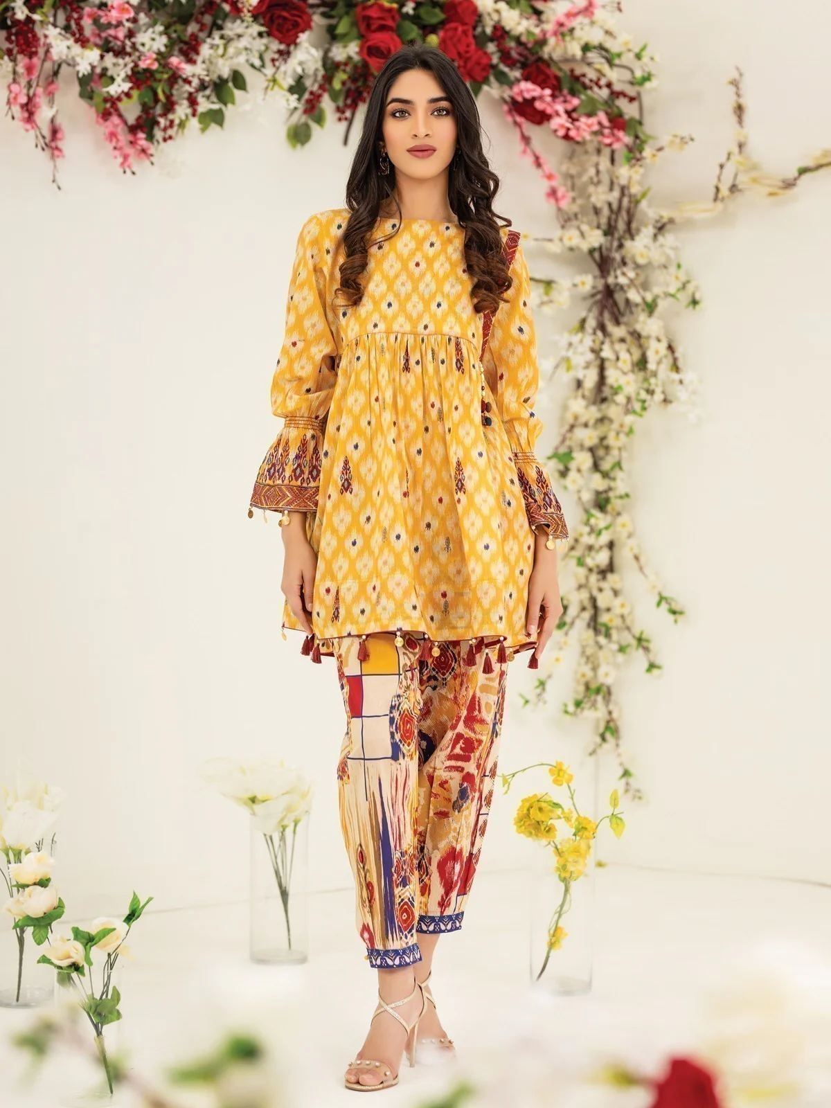 Embroidered Lawn Shirt Trouser - EWU21V2-20489