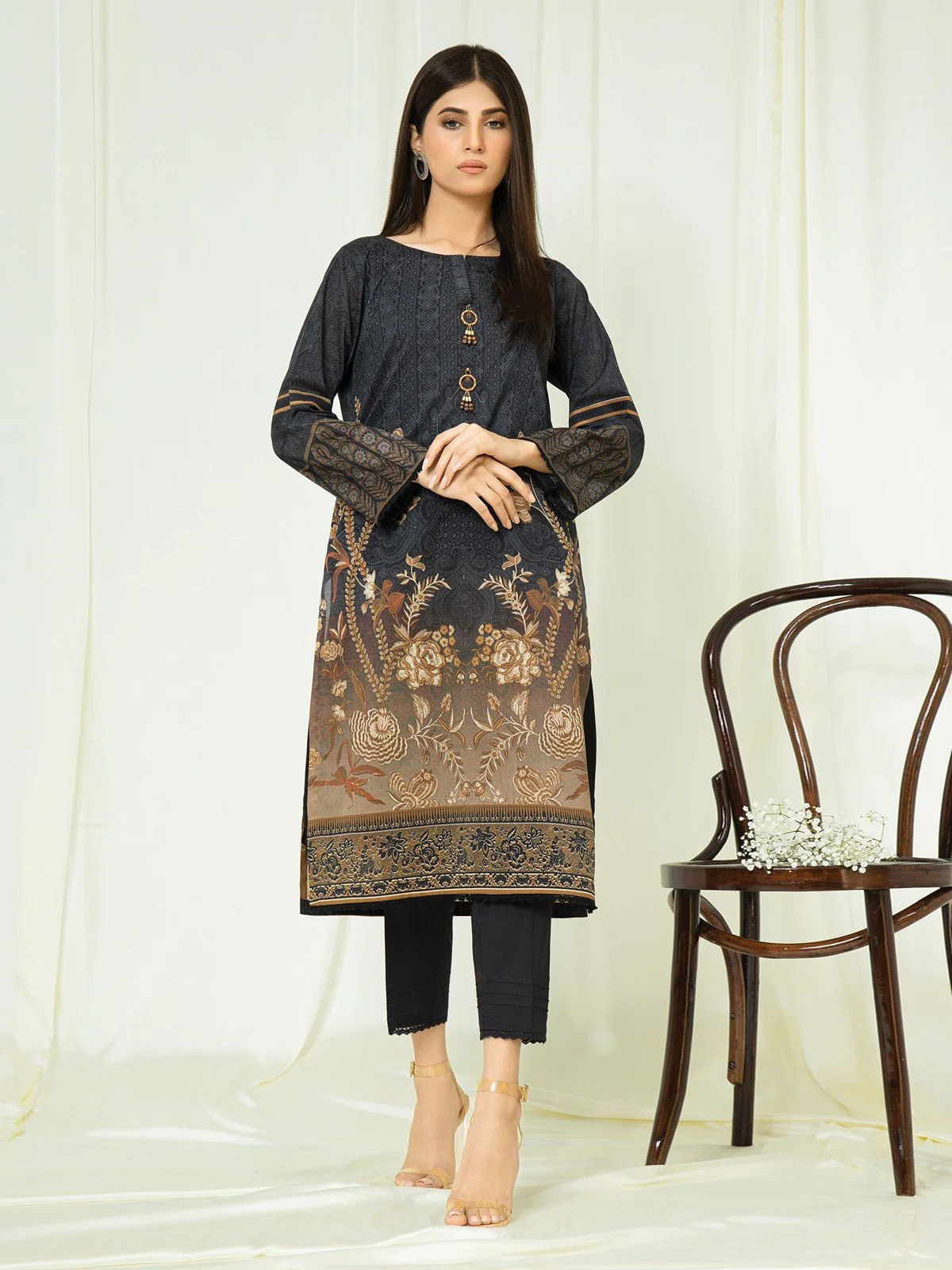 Printed Lawn Shirt Trouser - EWU22A1-23331