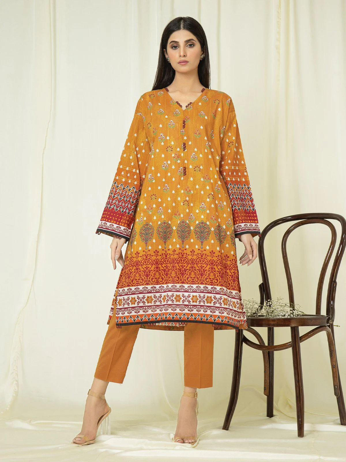 Printed Lawn Shirt Trouser - EWU22A1-23332