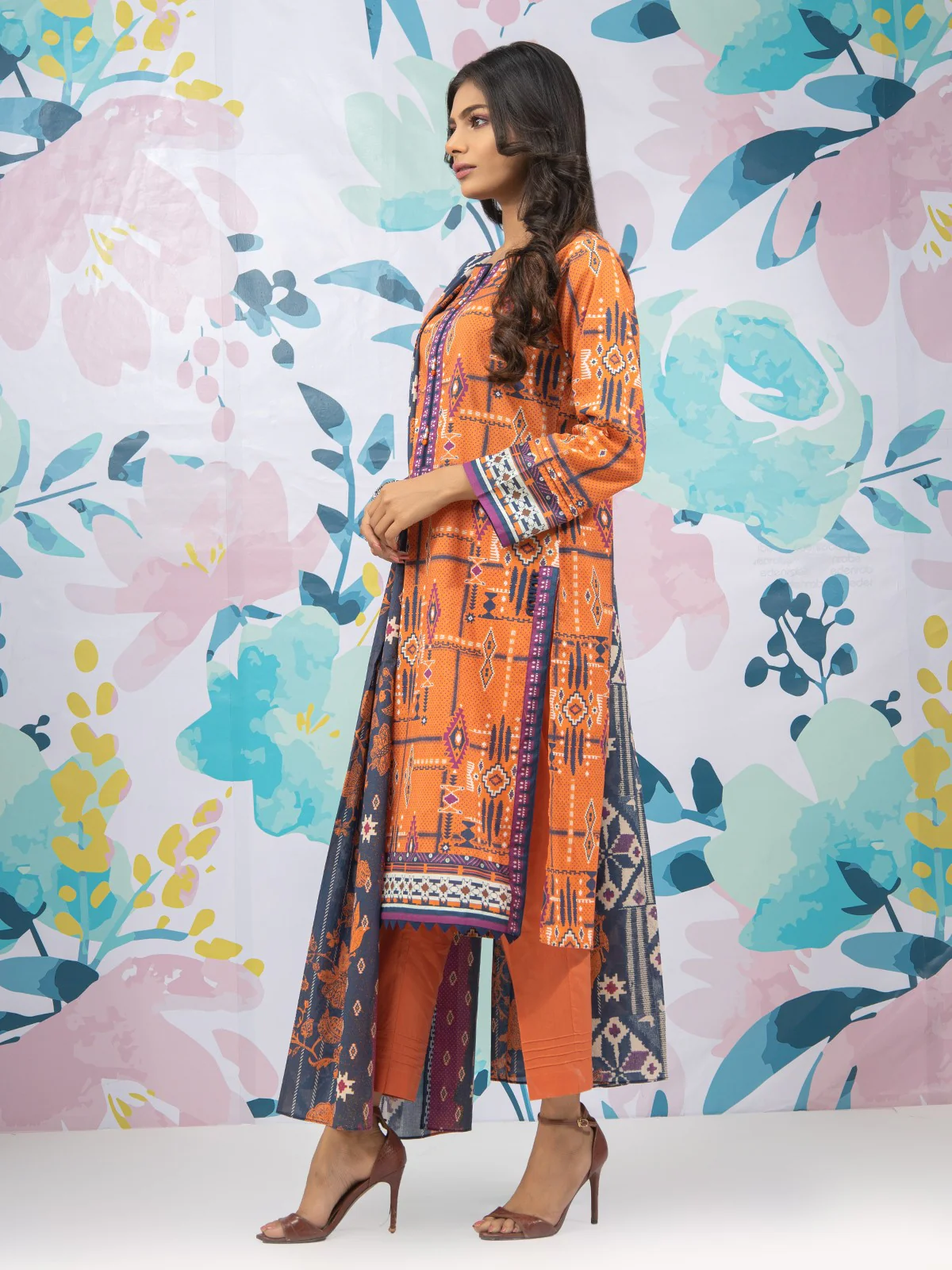 Printed Lawn Shirt - EWU22A1-23453S