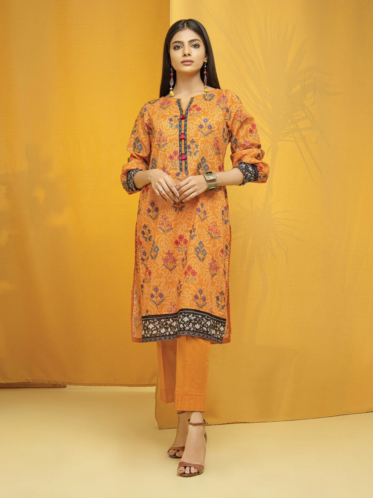 Printed Lawn Shirt Trouser - EWU22A1-23477