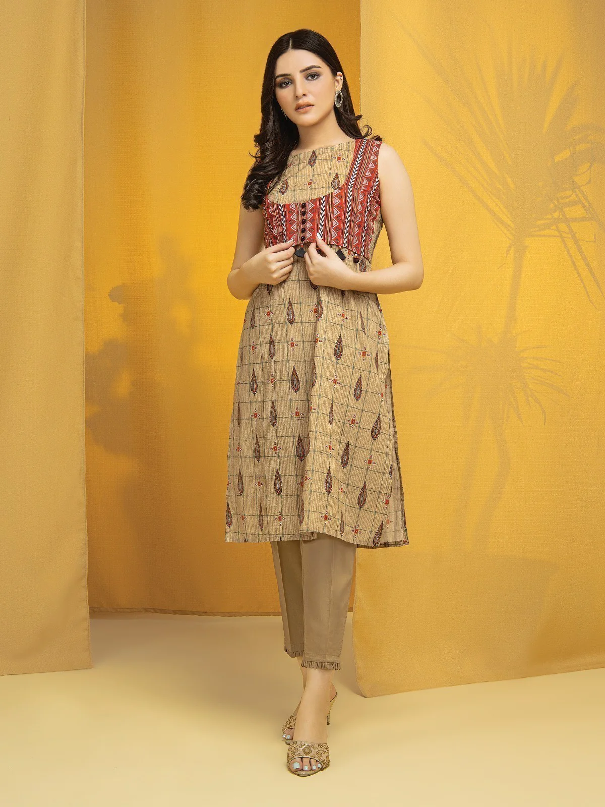 Printed Lawn Shirt Trouser - EWU22A1-23478