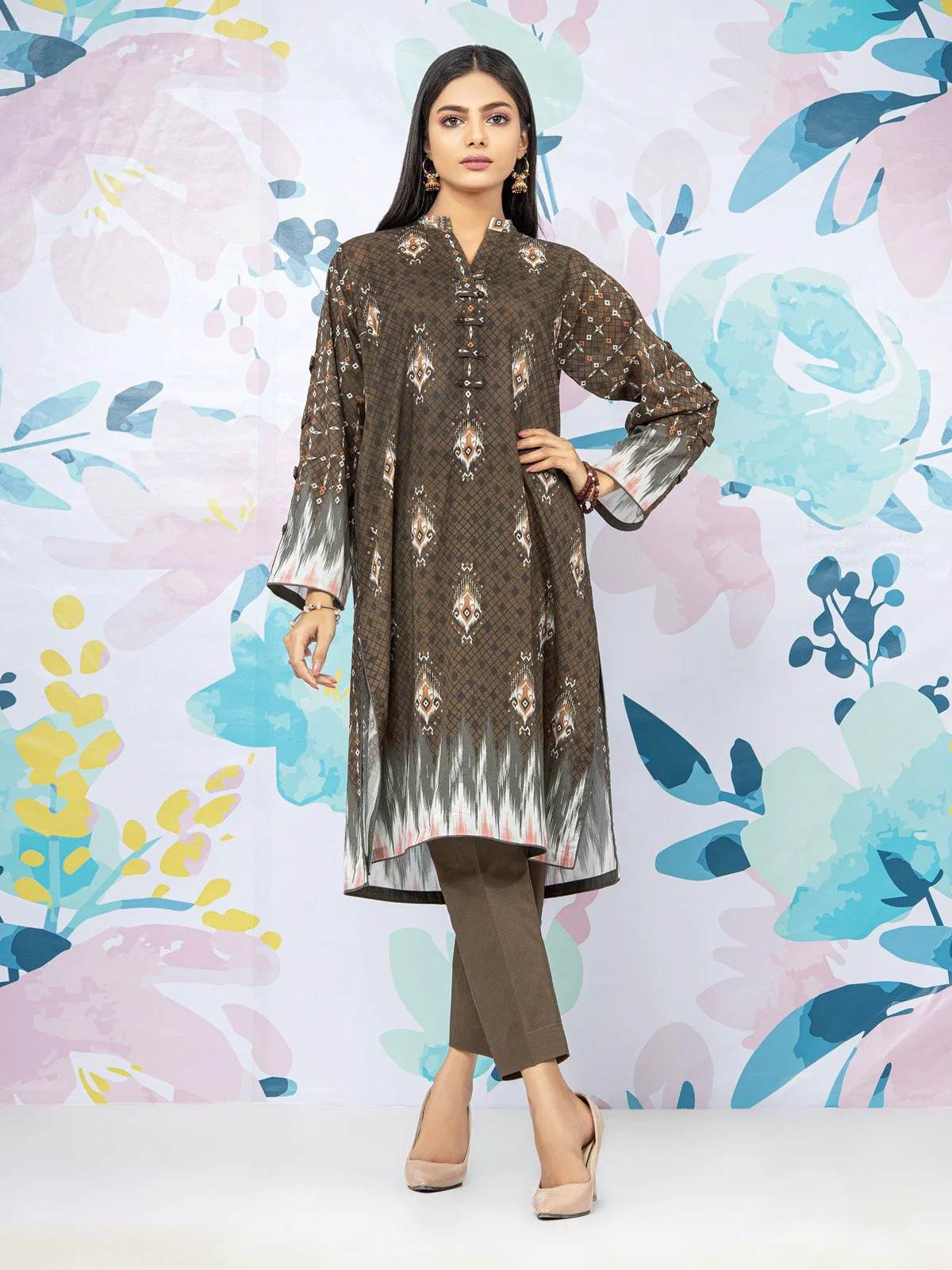 Printed Lawn Shirt Trouser - EWU22A1-23486