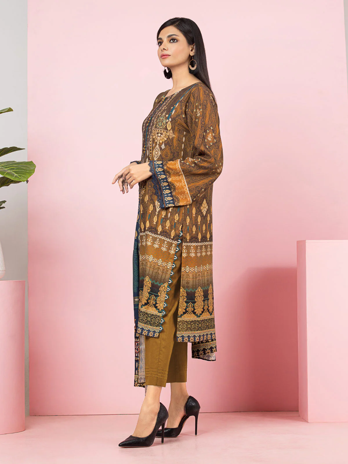 Printed Viscose Shirt - EWU22A4-24001S - Image 3